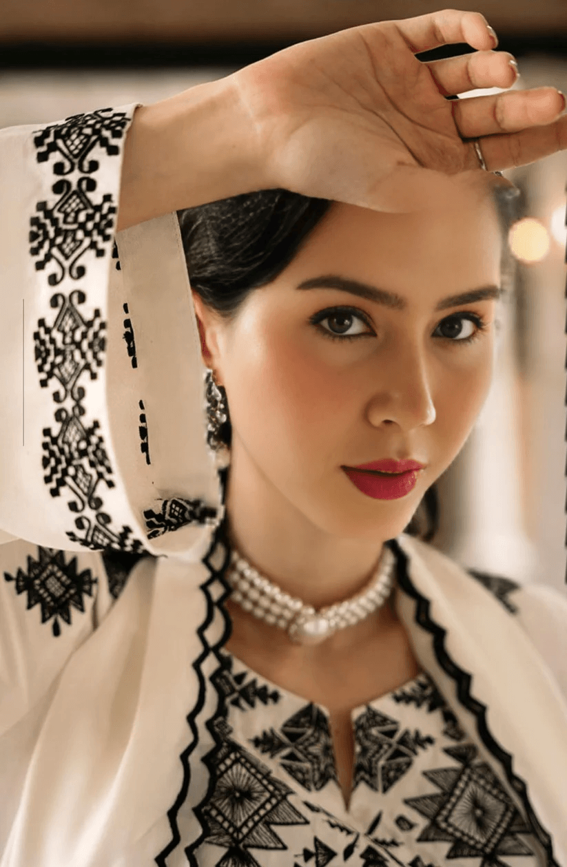 Embroidered Farshi Shalwar 3 piece