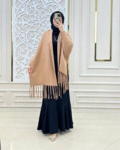 Batwing Poncho Style Shawl