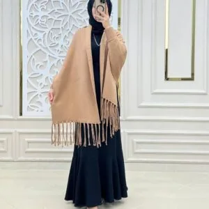 Batwing Poncho Style Shawl