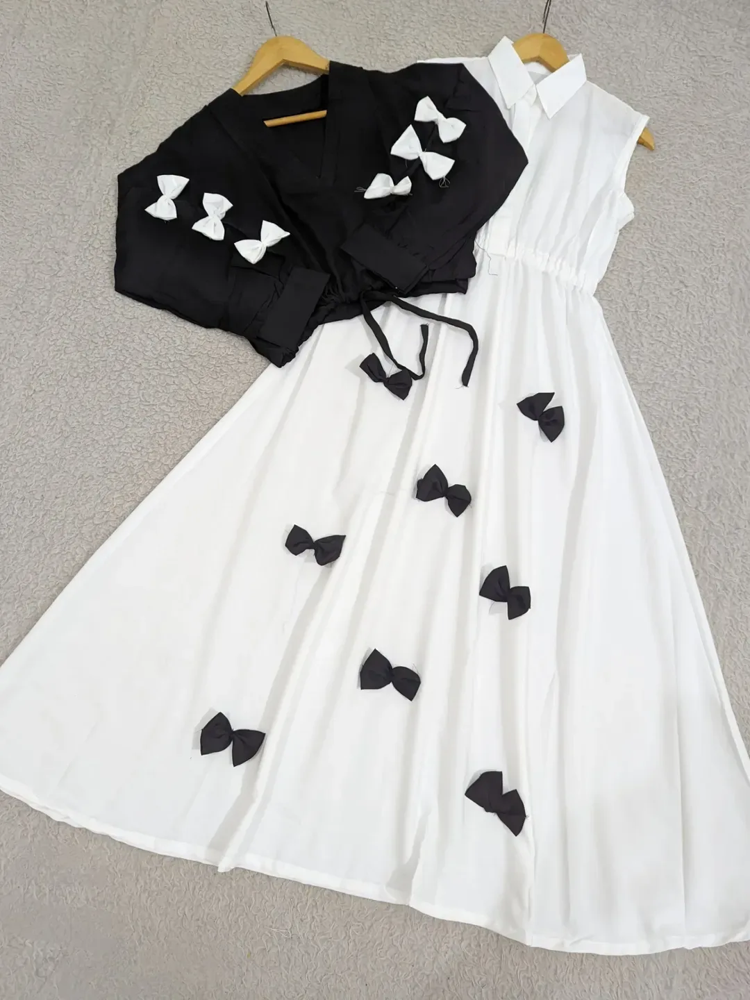 Modish Western Bow Maxi & Top Set
