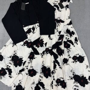 Western Floral Maxi & Koti 2-Piece Set