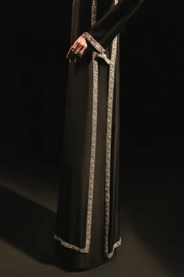 Hania Lace Work Silk 3-Piece Set