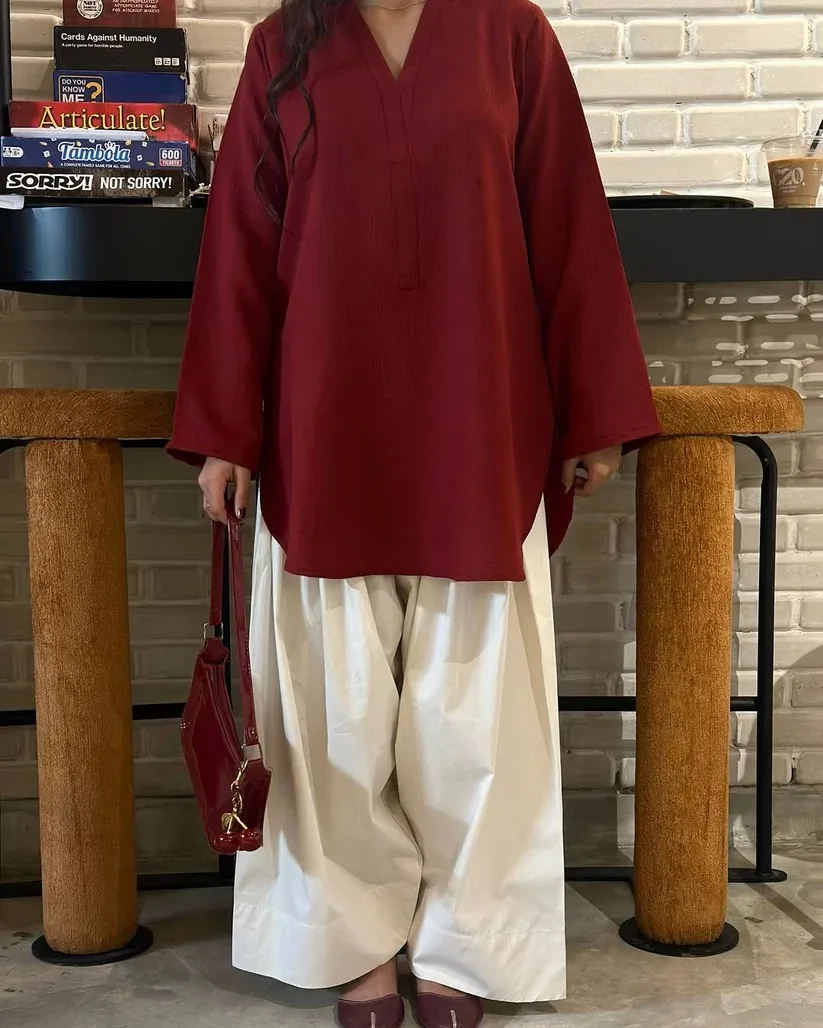 Eastern Solid Farshi 2-Piece Set